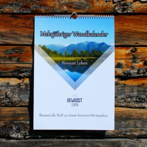 Wandkalender - Bewusst Leben